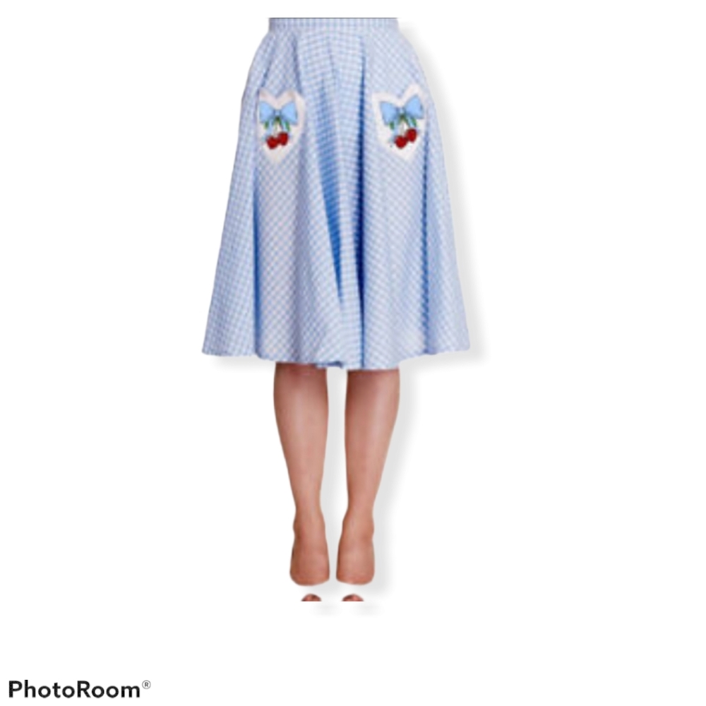 Vintage style Hell Bunny Jessie gingham skirt